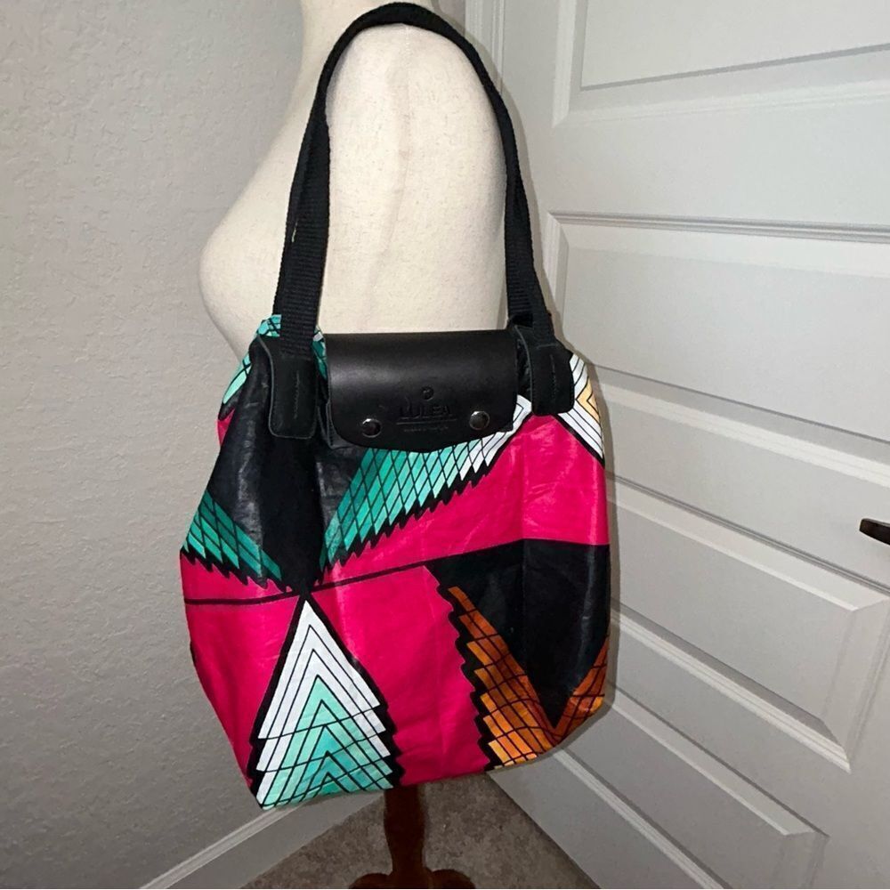LULEA Made in Kenya Statement Tote Bag